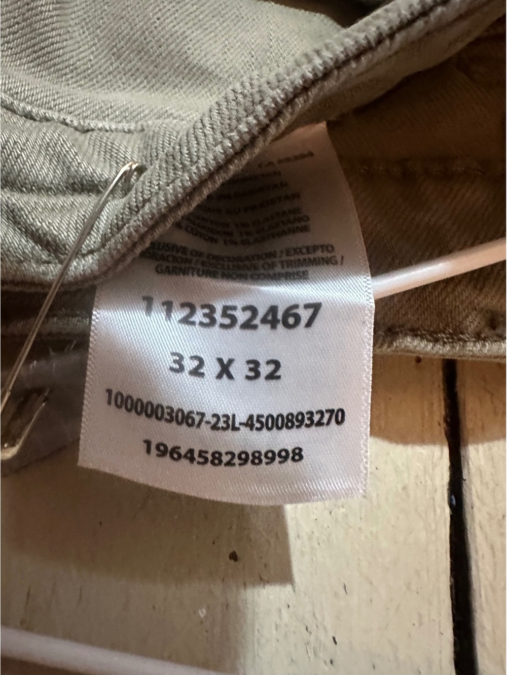 Wrangler Women's Olive Green Flared Jeans with Raw Hem - Picture 5 of 6